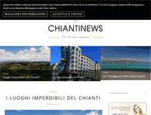 Tablet Screenshot of chiantinews.it